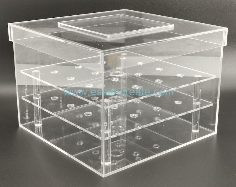 Acrylic Flower Display Gift Box Acrylic Flower Display Gift Box