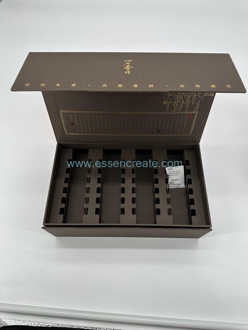 paper box empty magnetic make up brush gift box