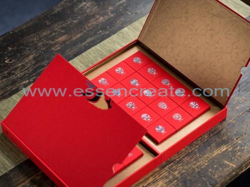 Фолио книжная коробка для упаковки чая