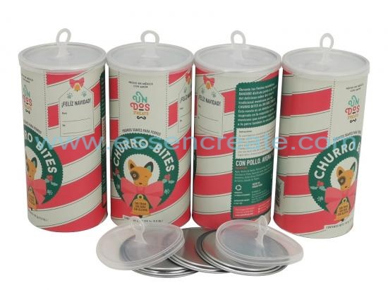 Food Powder Packaging Paper Canister