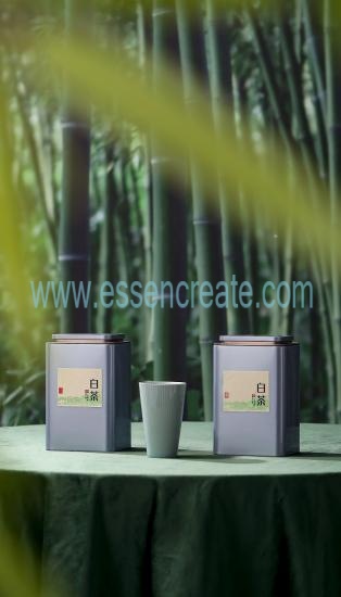 White Tea Double Pot Plus Cup