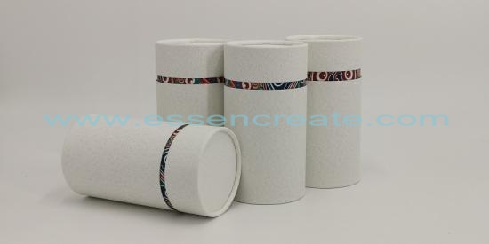 Golden Metal Round Tea Can