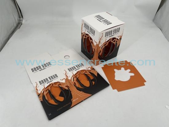  Wwhisky Foldable Carton Empty Packaging Box