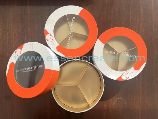 Cylinder Chocolate Packaging Paper Tube Box