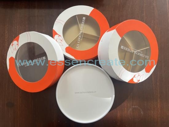 Cylinder Chocolate Packaging Paper Tube Box