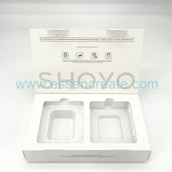 Production Clamshell Skin Care Paper Box
