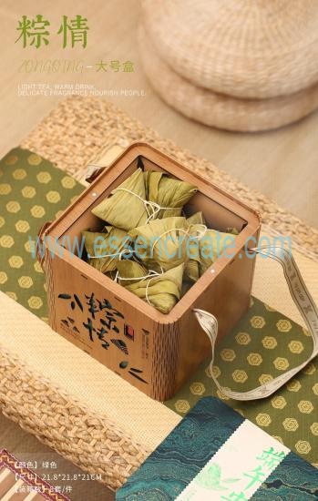 Hollow-Carved Wooden Box