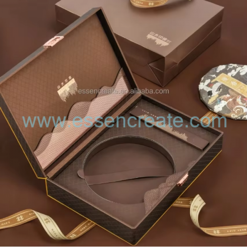 Custom  Leather Tea Packaging